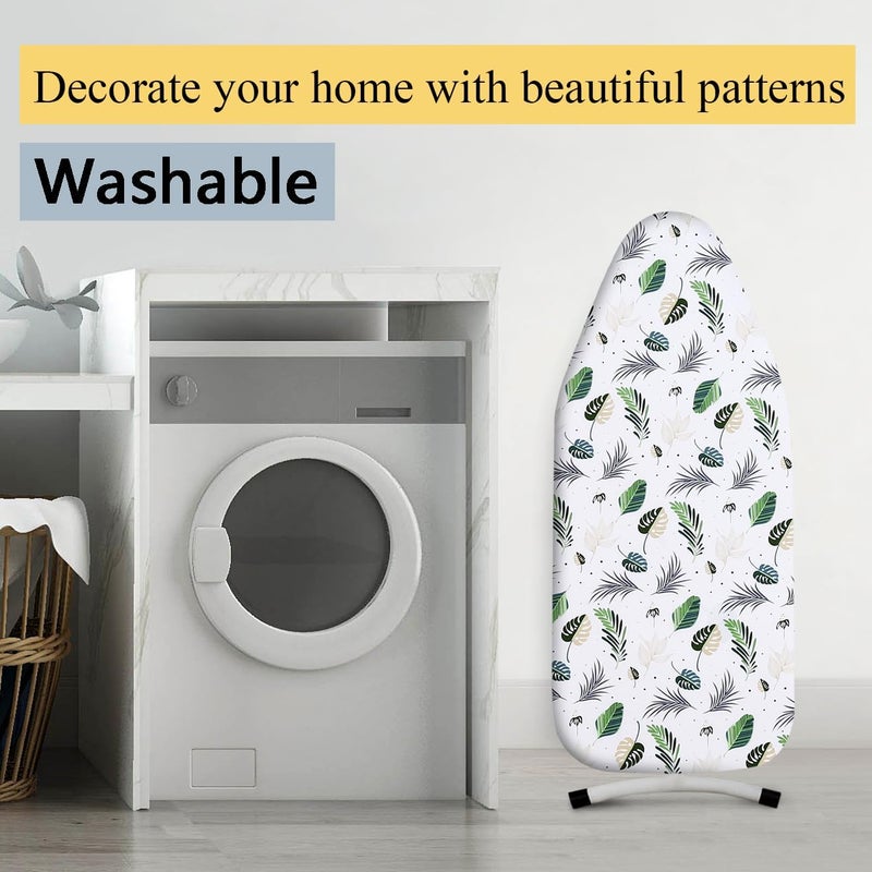 MZXcuin Small Ironing Board Cover Scorch Resistant, Table top Ironing Cover with Padding Heat Reflective Heavy Duty Pad… - Image 4